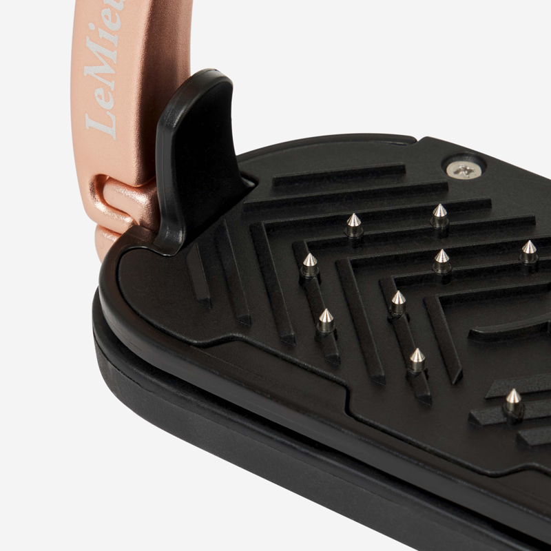 LeMieux Vector Control Stirrup - Rose Gold-5